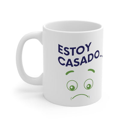 Estoy Casado pero no es serio, coffe mug, 11oz (1 Mug)