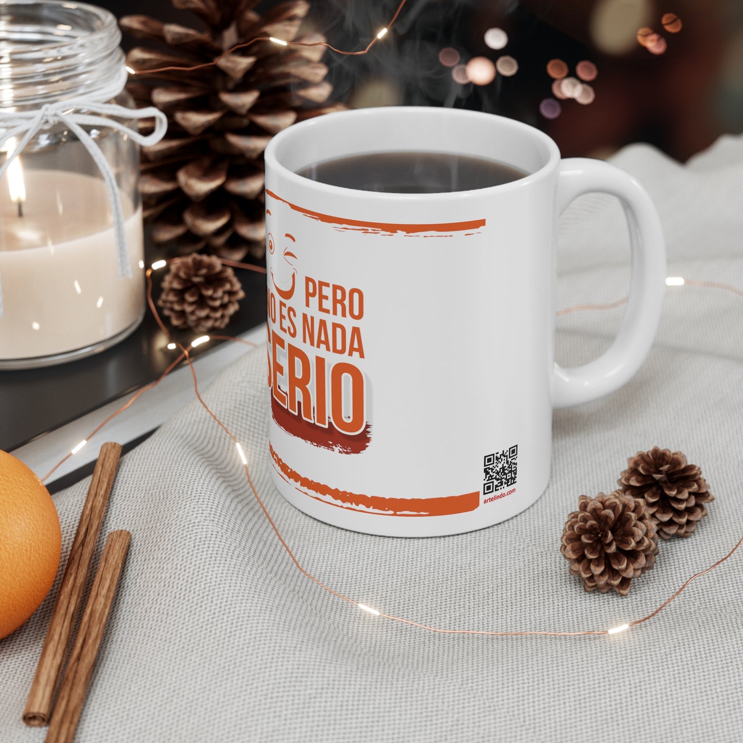 Soy Casado pero no es serio, coffe mug, 11oz (1 Mug)