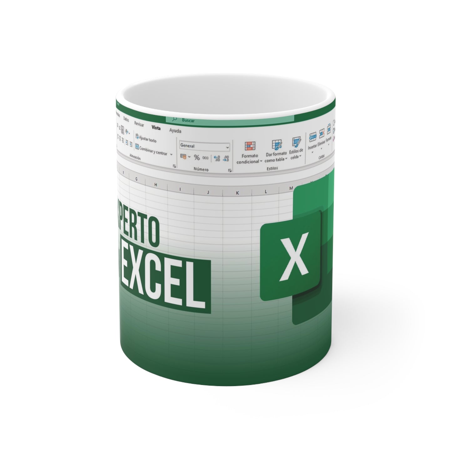 Experto en Excel, coffe mug, 11oz (1 Mug)