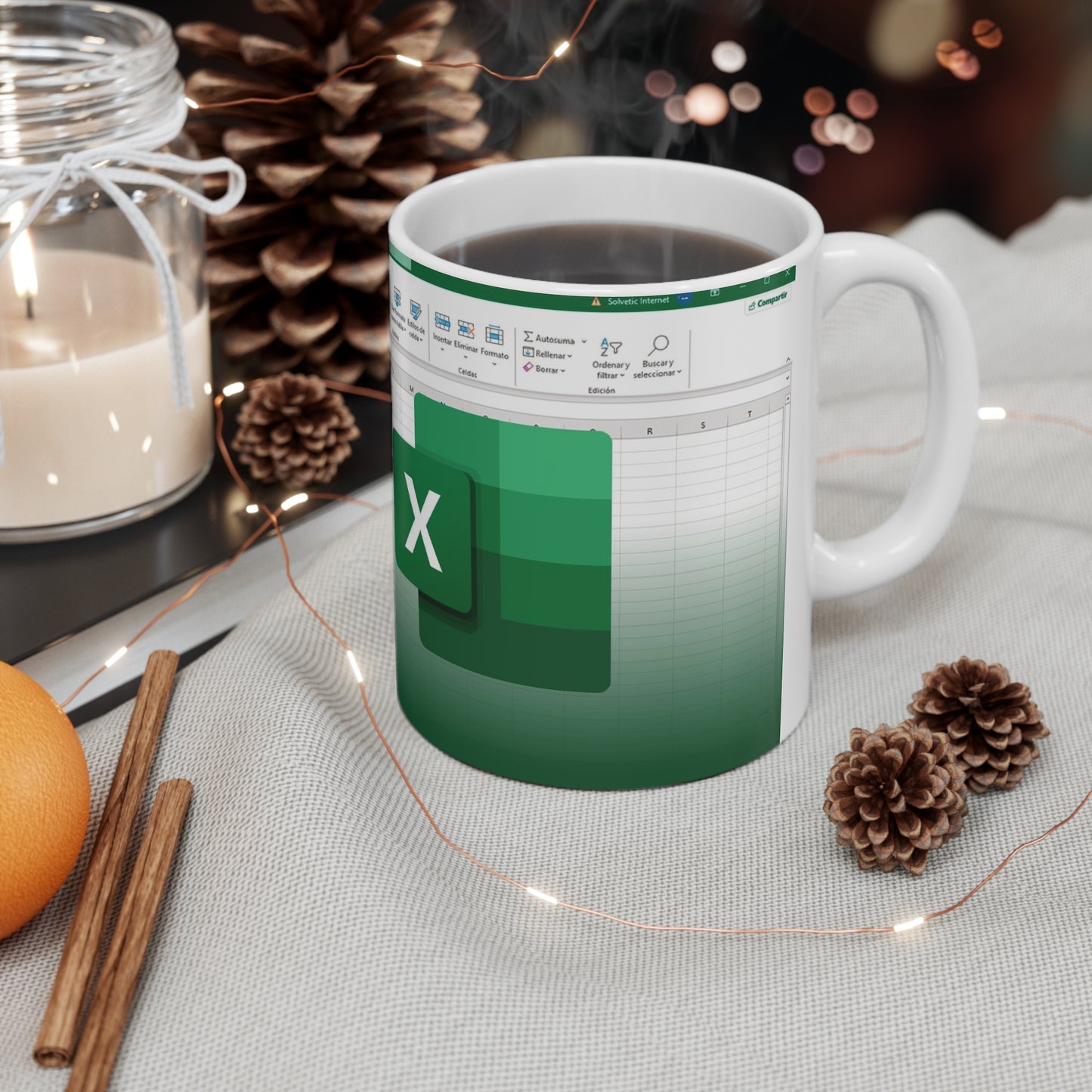 Experto en Excel, coffe mug, 11oz (1 Mug)