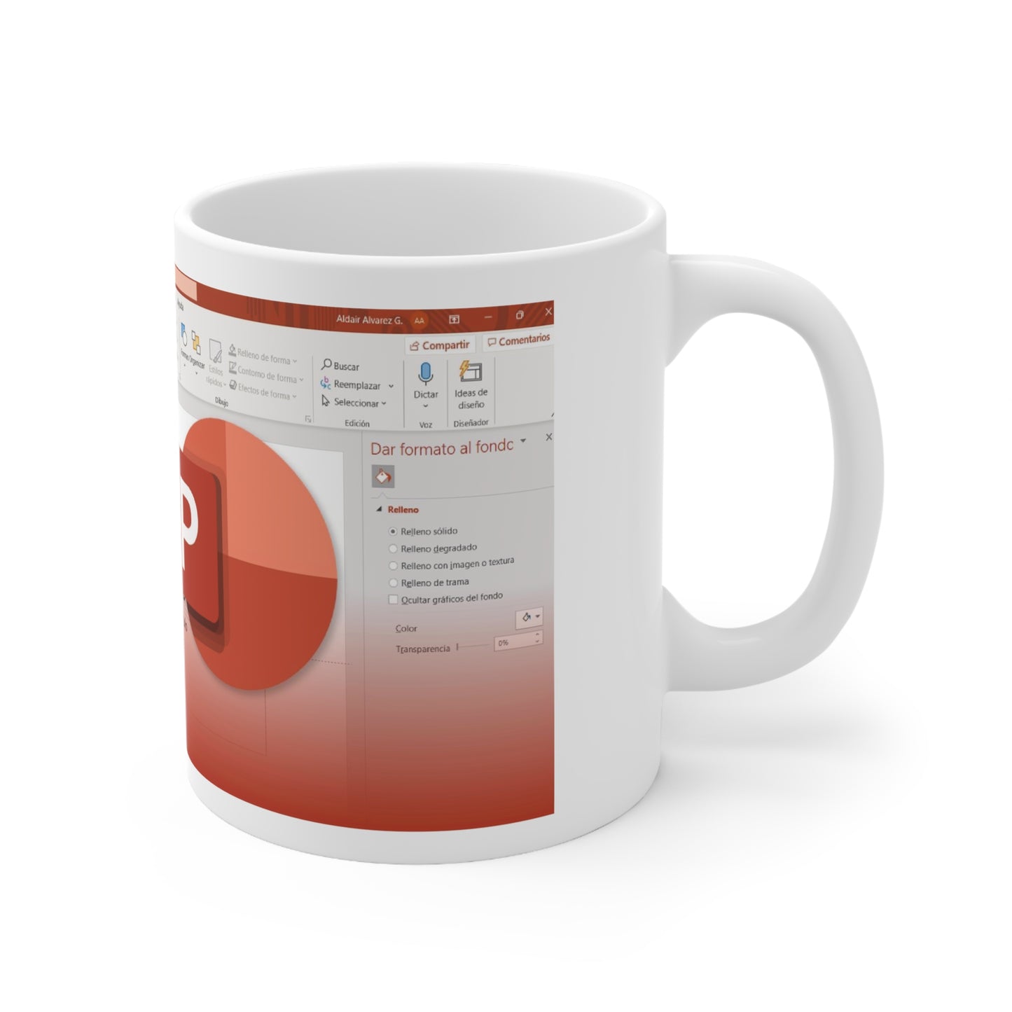 Experto en Powerpoint, coffe mug, 11oz (1 Mug)