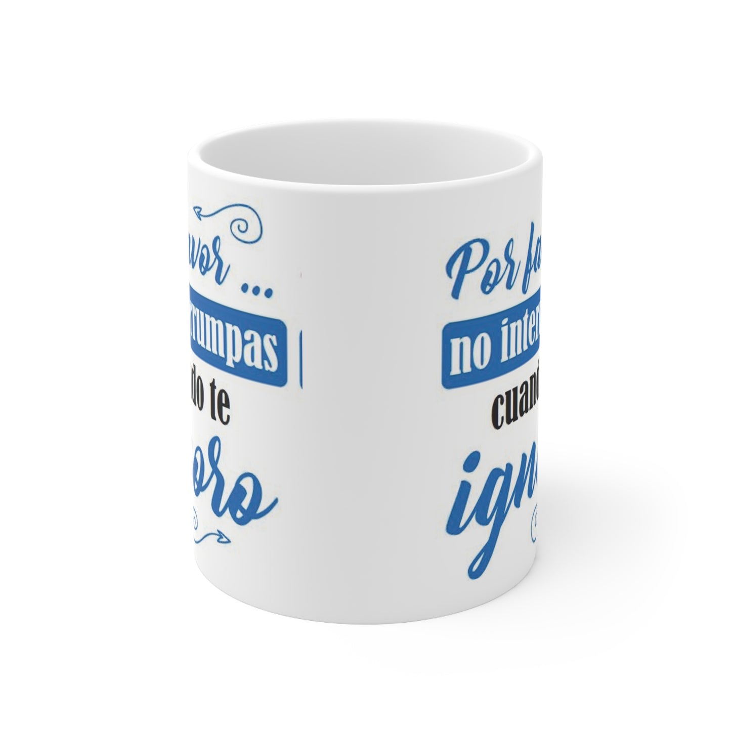 Por favor no interrumpir, coffe mug, 11oz (1 Mug)