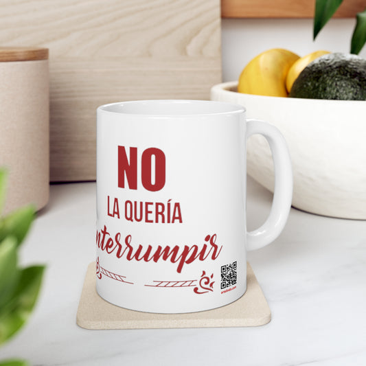 No he hablado con mi esposa en años, coffe mug, 11oz (1 Mug)